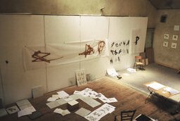 Mon atelier aux Alyssas avant sa r