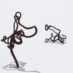 Vedille 2025 vrilles de vigne, digigraphie 60X100cm